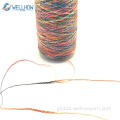 SLUB YARN 1/5.6NM 50%Polyester 50%Recycle Polyester Slub Yarn Supplier